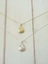 Load image into Gallery viewer, Scallop Shell necklace (small)