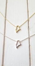 Load image into Gallery viewer, Maine Map Necklace - Outline