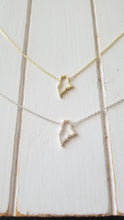 Load image into Gallery viewer, Maine Map Necklace - Outline