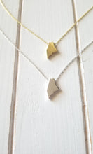 Load image into Gallery viewer, Maine Map Necklace