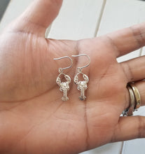 Load image into Gallery viewer, Lobster Dangling Earrings