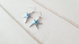 Opal Starfish Earrings (Small)