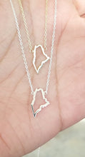 Load image into Gallery viewer, Maine Map Necklace - Outline