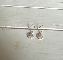 Load image into Gallery viewer, Sand Dollar earrings (medium)