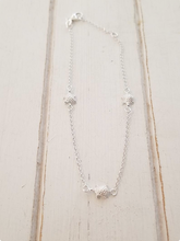Load image into Gallery viewer, Turtle Anklet - 3 turtles
