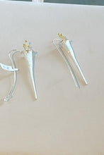 Load image into Gallery viewer, Flower Earrings - 2tone
