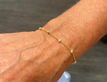 Load image into Gallery viewer, Beaded chain bracelet
