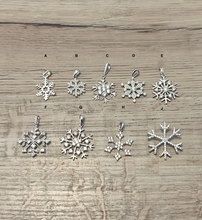 Load image into Gallery viewer, Snowflake pendants (9 options)
