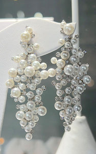 Multi Pearl earrings