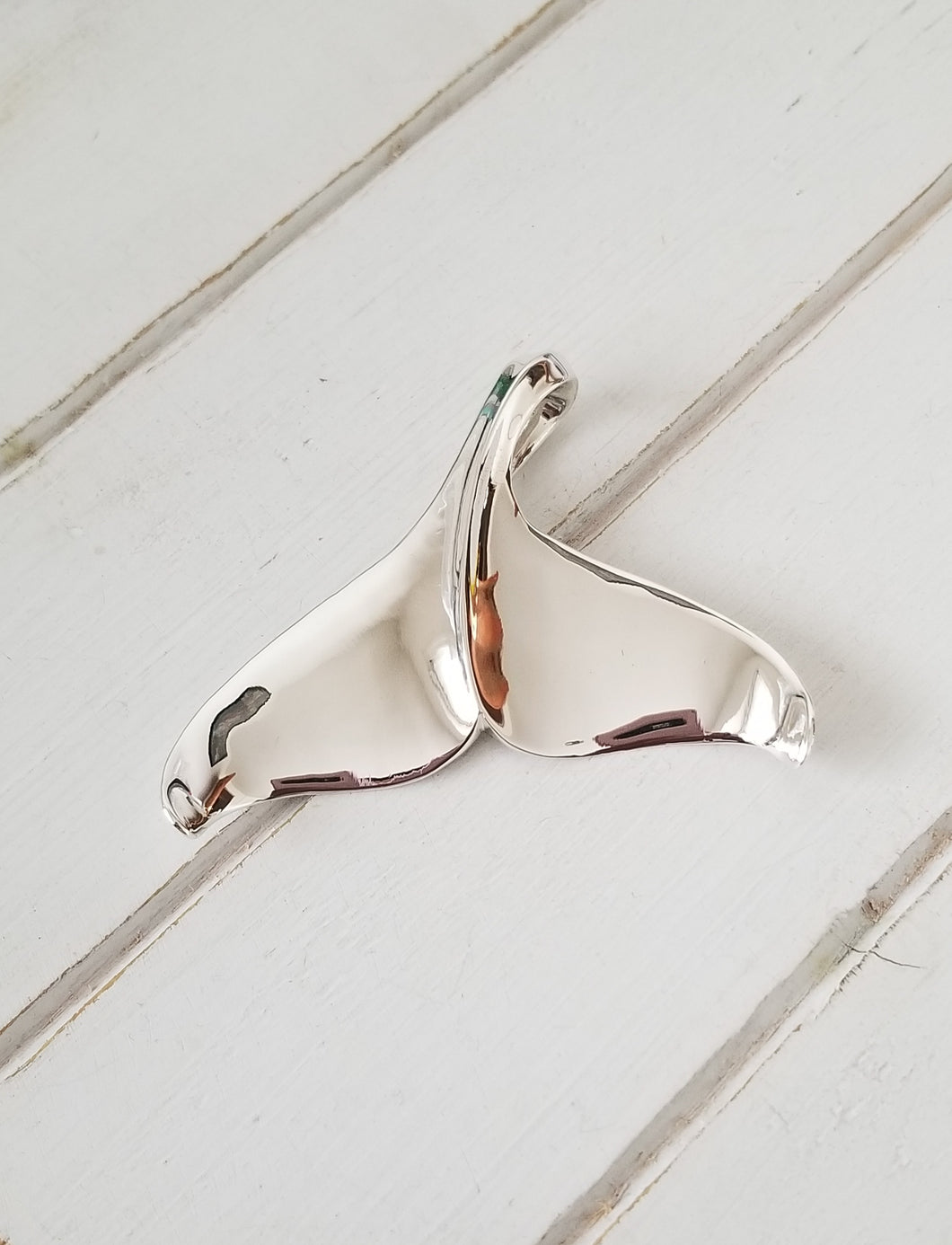 Extra Larger Whale Tail Pendant