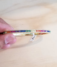 Load image into Gallery viewer, Rainbow bangle
