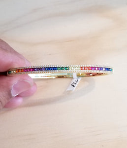 Rainbow bangle