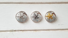 Load image into Gallery viewer, Knobby Starfish Pendant with Blue Topaz
