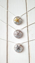 Load image into Gallery viewer, Knobby Starfish Pendant with Blue Topaz
