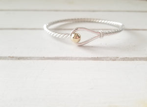 Hook Twist Bangle