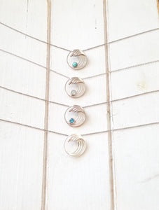Wave Pendant ( 4 styles available)
