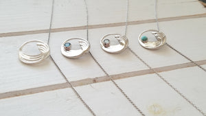 Wave Pendant ( 4 styles available)