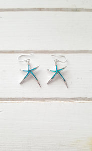 Opal Starfish earrings (Large)