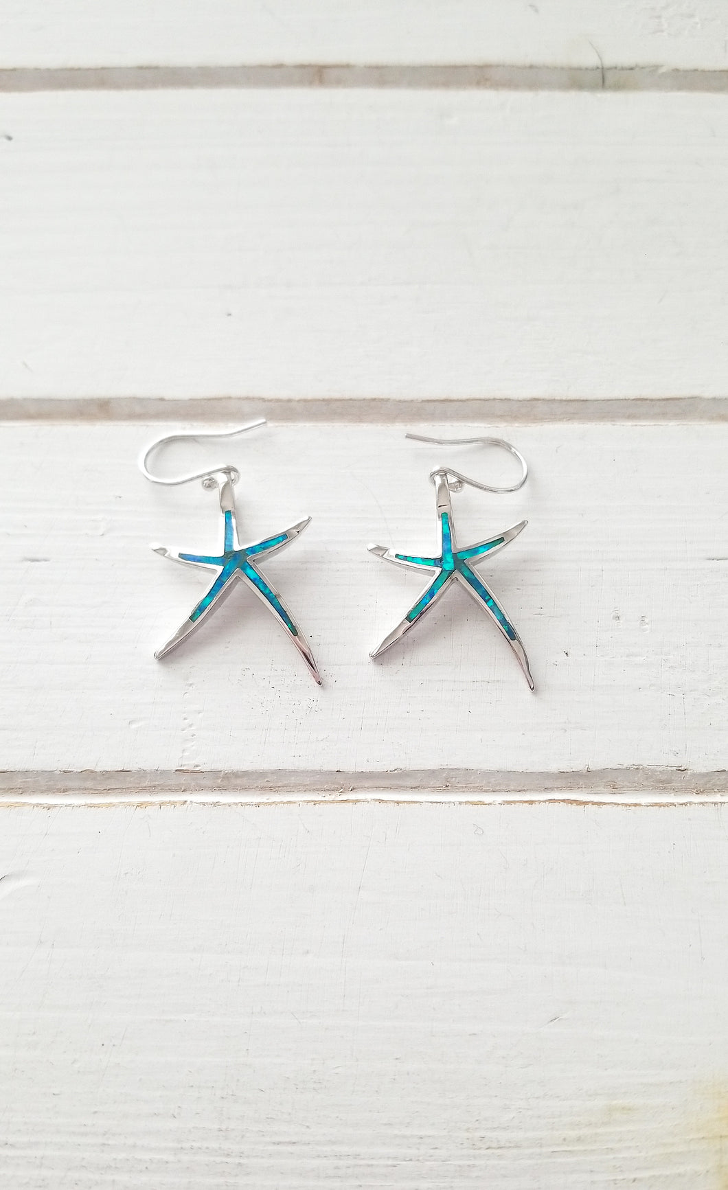 Opal Starfish earrings (Large)