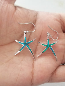 Opal Starfish earrings (Large)