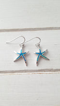 Load image into Gallery viewer, Opal Starfish Earrings (Small)
