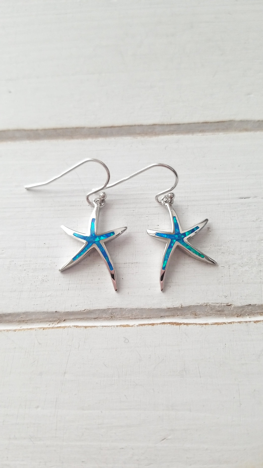 Opal Starfish Earrings (Small)