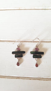 Tourmaline earrings