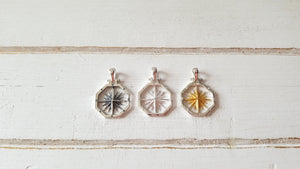 Compass Pendant - Octagon Compass