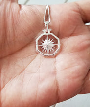 Load image into Gallery viewer, Compass Pendant - Octagon Compass
