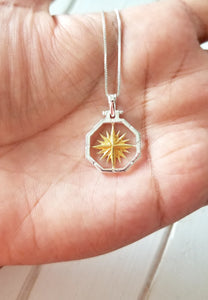 Compass Pendant - Octagon Compass
