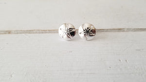 Sand dollar earrings