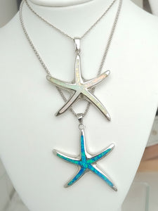 Opal Starfish necklace (Large)
