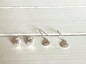 Sand Dollar earrings (small)