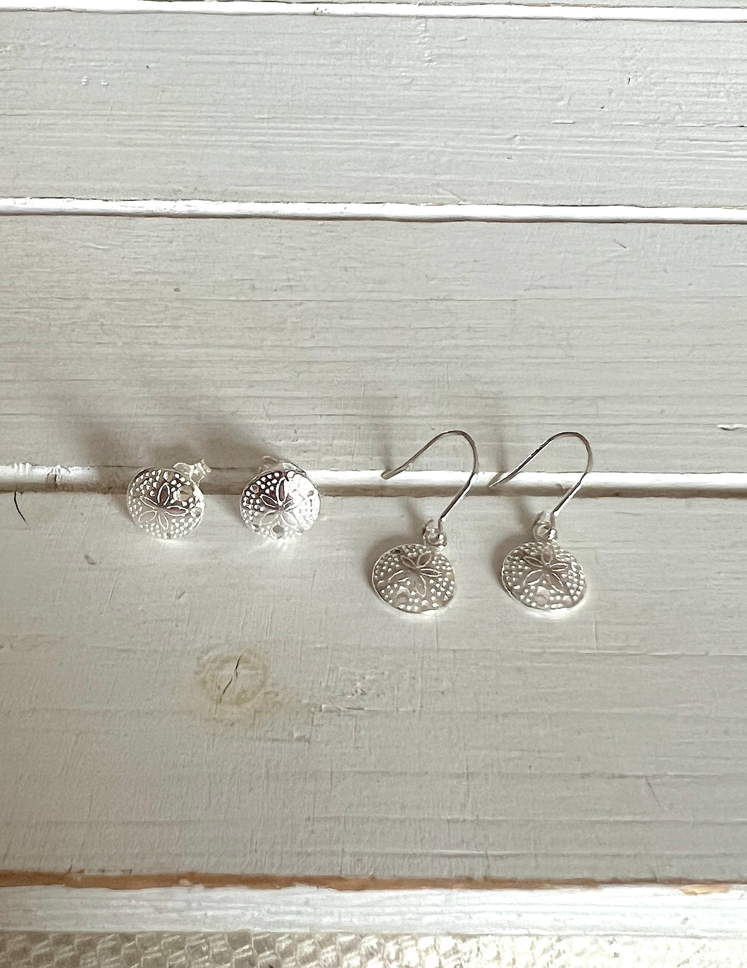 Sand Dollar earrings (medium)