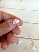 Load image into Gallery viewer, Sand Dollar earrings (large)
