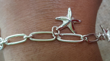 Load image into Gallery viewer, Starfish Charm bracelet
