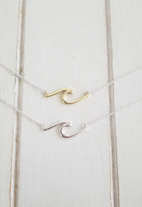 Wave necklace