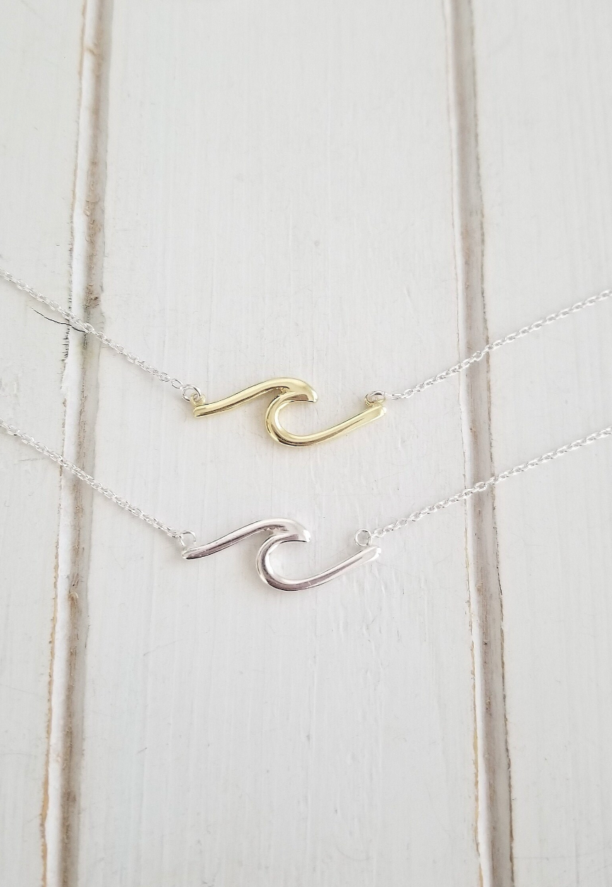 Wave necklace