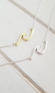 Wave necklace