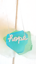 Load image into Gallery viewer, Hope necklace w. Cz&#39;s

