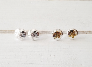 Sand dollar earrings
